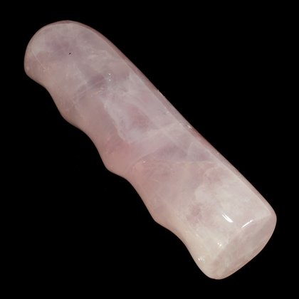 Rose Quartz Pro Grip Massage Wand ~100mm