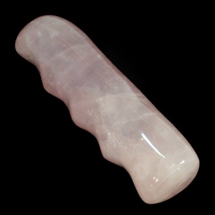 Rose Quartz Pro Grip Massage Wand ~100mm