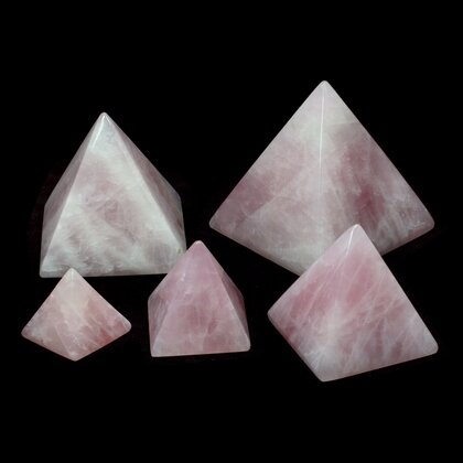 Rose Quartz Pyramid