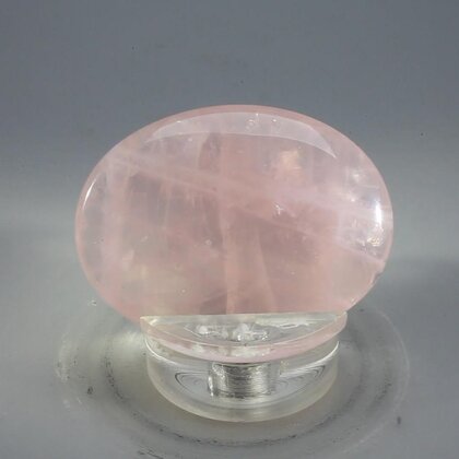 Rose Quartz Thumbstone (Extra Grade) ~40x30mm