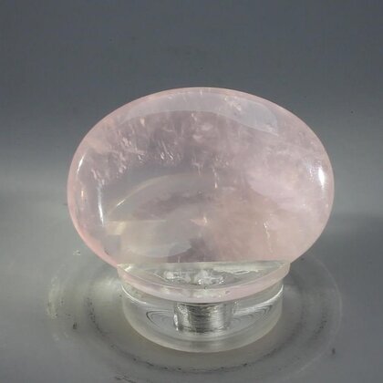 Rose Quartz Thumbstone (Extra Grade) ~40x30mm