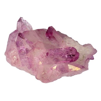 Rose Ultra Aura Quartz Healing Crystal  ~41mm