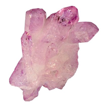 Rose Ultra Aura Quartz Healing Crystal  ~45mm