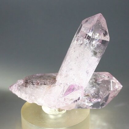 Rose Ultra Aura Quartz Healing Crystal  ~55mm