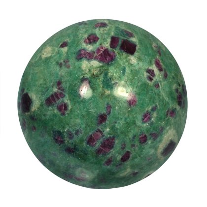 Ruby Fuchsite Crystal Sphere ~5.5cm