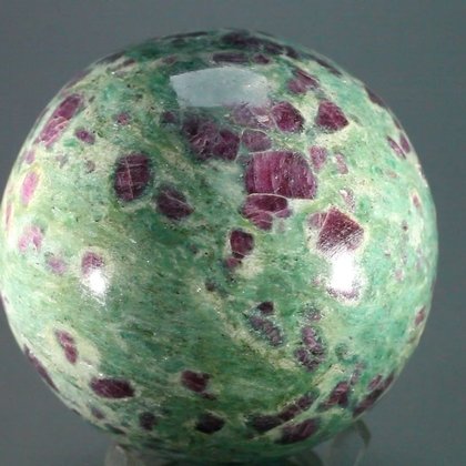 Ruby Fuchsite Crystal Sphere ~5.5cm