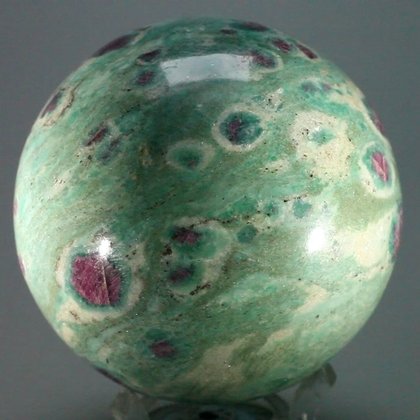 Ruby Fuchsite Crystal Sphere ~5.5cm