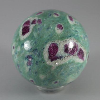 Ruby Fuchsite Crystal Sphere ~5.8cm