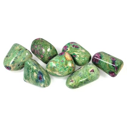 Ruby Fuchsite Extra Grade Tumble Stone (25-30mm)