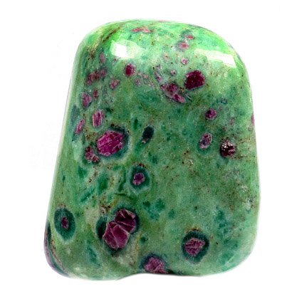 Ruby Fuchsite Tumblestone ~41mm