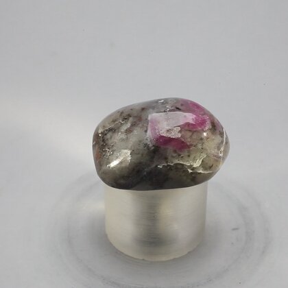 Ruby in Cordierite Tumblestone ~22mm