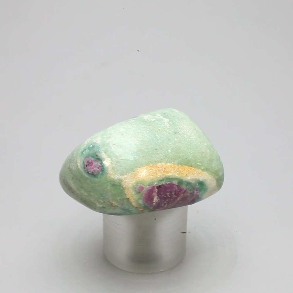Ruby in Fuchsite tumblestone - Crystals - Rachel Rendel
