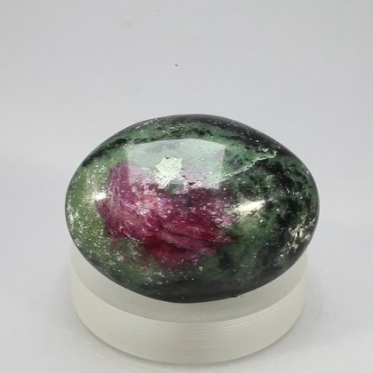 Ruby in Zoisite Polished Stone ~36mm