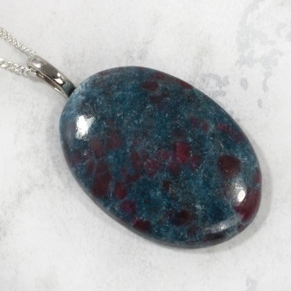 Ruby Kyanite Pendant ~36mm