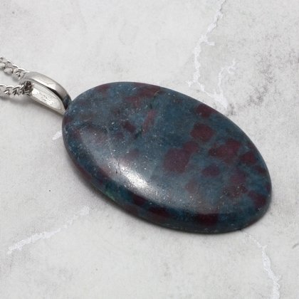 Ruby Kyanite Pendant ~37mm