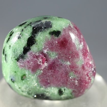 Ruby Zoisite Tumblestone  ~31mm