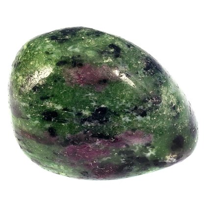 Ruby Zoisite Tumblestone   ~32mm