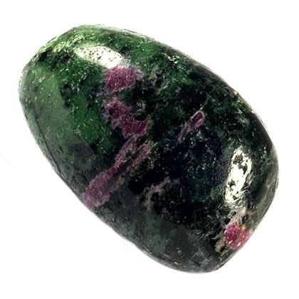 Ruby Zoisite Tumblestone ~33mm