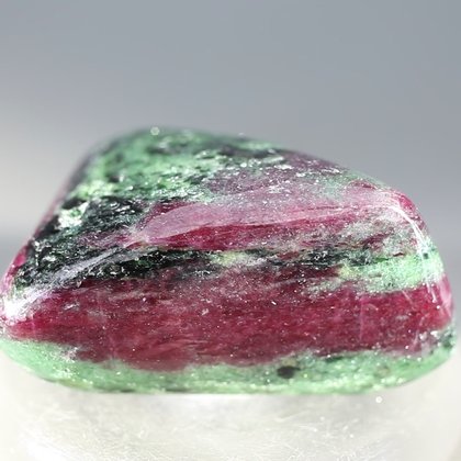 Ruby Zoisite Tumblestone  ~35mm