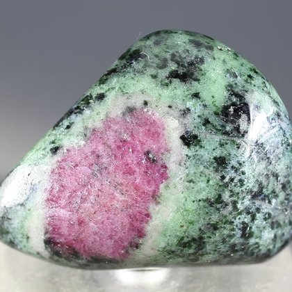 Ruby Zoisite Tumblestone  ~38mm