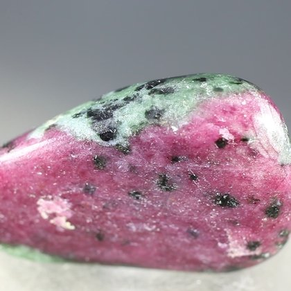 Ruby Zoisite Tumblestone  ~38mm