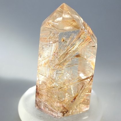 Rutilated Gold Quartz Polished Point ~5 x 3cm