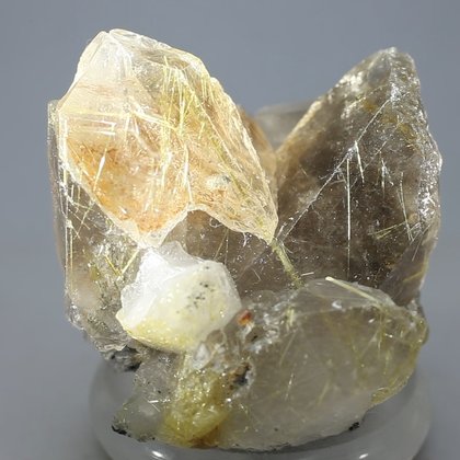 Rutilated Gold Quartz Twin Point ~4.5 x 4 cm