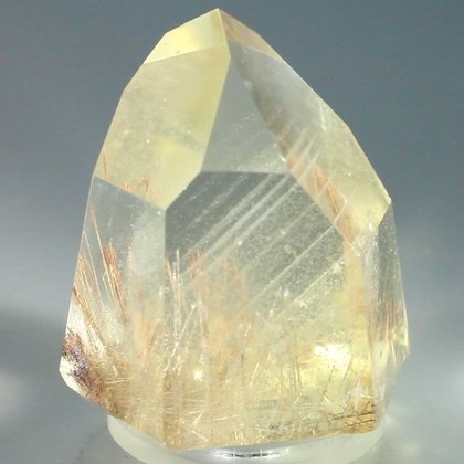 AMAZING Rutilated Phantom Mini Citrine Point ~34x32mm