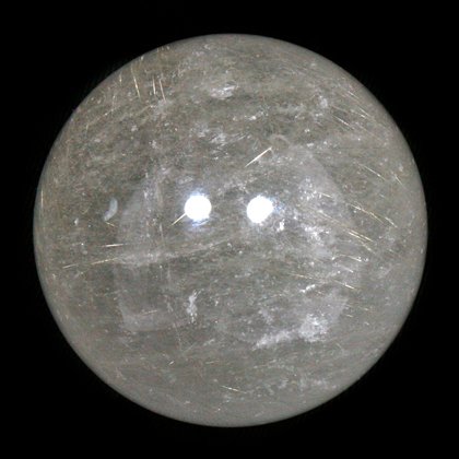 Rutilated Quartz Crystal Sphere ~4cm