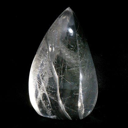 Rutilated Quartz Polished Point ~8 x 4cm