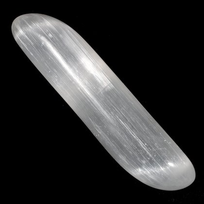 Selenite Crystal Massage Wand ~120 x 25mm