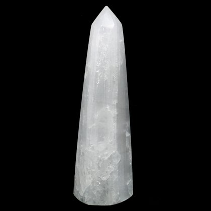 Selenite Crystal Obelisk ~102 x 33mm