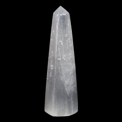 Selenite Crystal Obelisk ~92 x 27mm