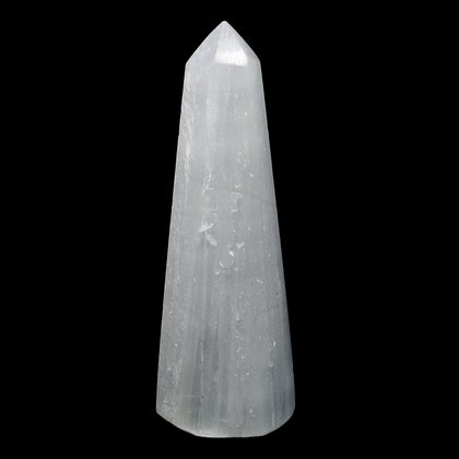 Selenite Crystal Obelisk ~92 x 31mm