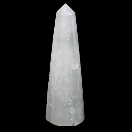 Selenite Crystal Obelisk ~97 x 32mm