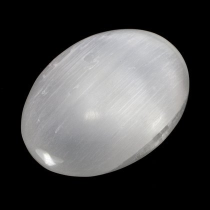 Selenite Massage Stone ~60mm