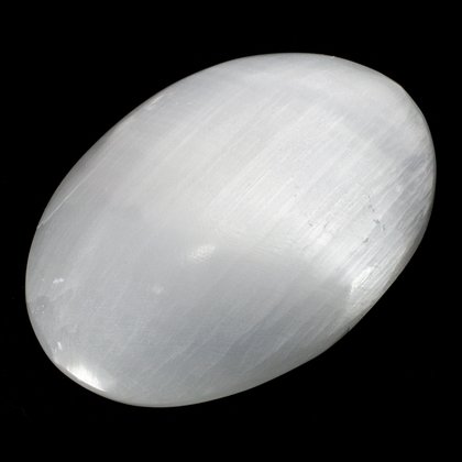 Selenite Massage Stone ~80mm