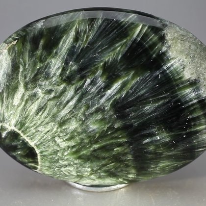 Seraphinite Palmstone (Extra Grade) ~70 x 50mm