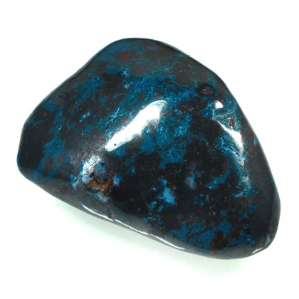 Shattuckite & Chrysocolla Tumblestone ~35mm