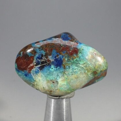 Shattuckite & Chrysocolla Tumblestone ~36mm