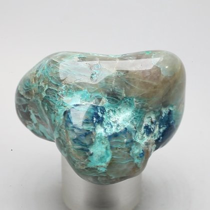 Shattuckite & Chrysocolla Tumblestone ~37mm