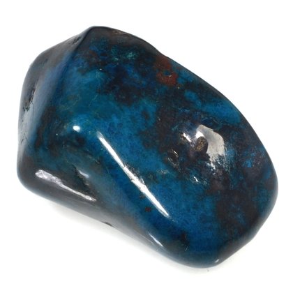 Shattuckite & Chrysocolla Tumblestone ~39mm