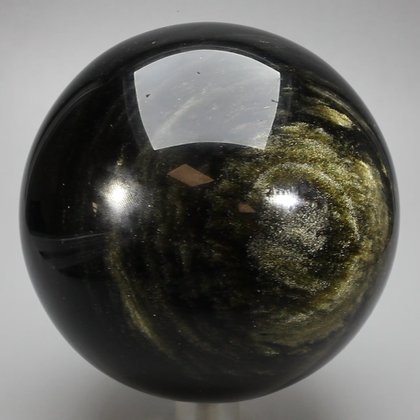 Sheen Obsidian Crystal Sphere ~101mm