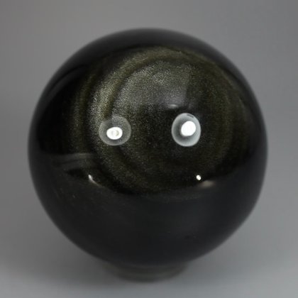 Sheen Obsidian Crystal Sphere ~65mm