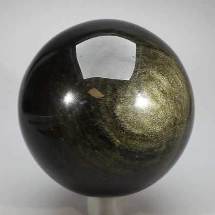 Sheen Obsidian Crystal Sphere ~81mm