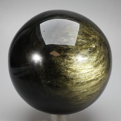 Sheen Obsidian Crystal Sphere ~98mm