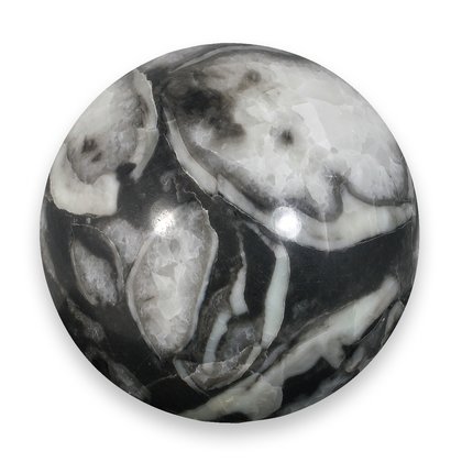 Shell Jasper Crystal Sphere  ~7.3cm