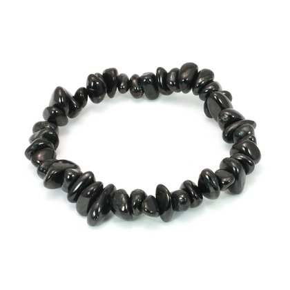 Shungite Gemstone Chip Bracelet