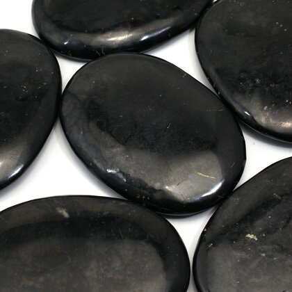 Shungite Palm Stone ~70x50mm