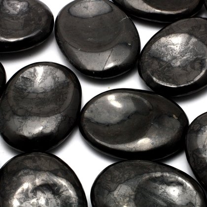 Shungite Thumb Stone ~40mm